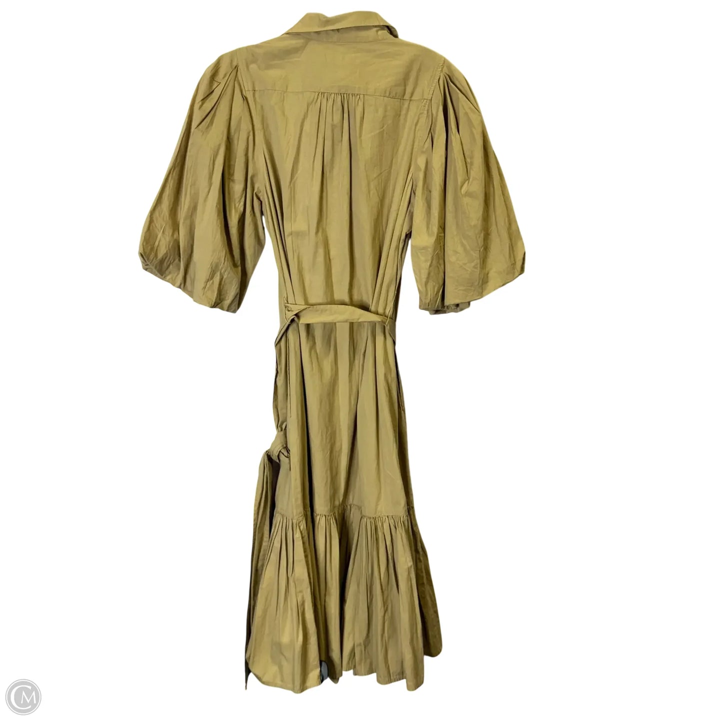 Dress Casual Maxi By Lauren By Ralph Lauren In Tan, Size: 8