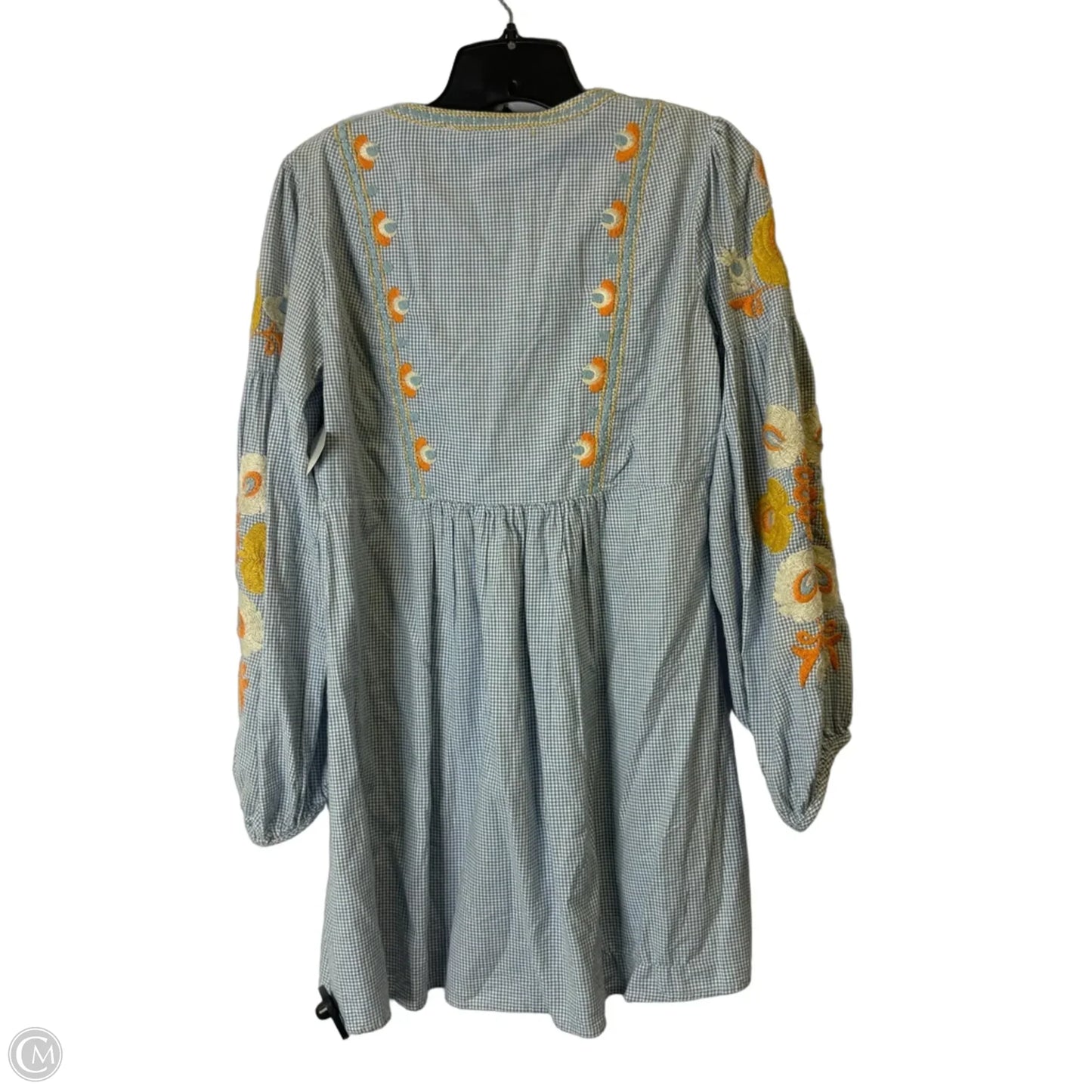 Dress Casual Short By Zara In Blue, Size: M