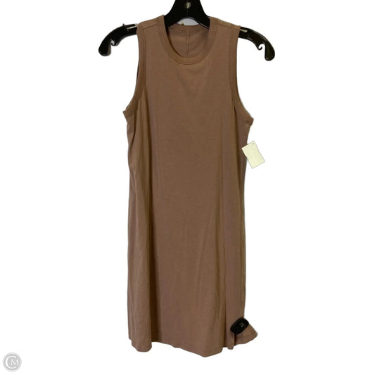 Athletic Dress By Lululemon In Taupe, Size: Xs