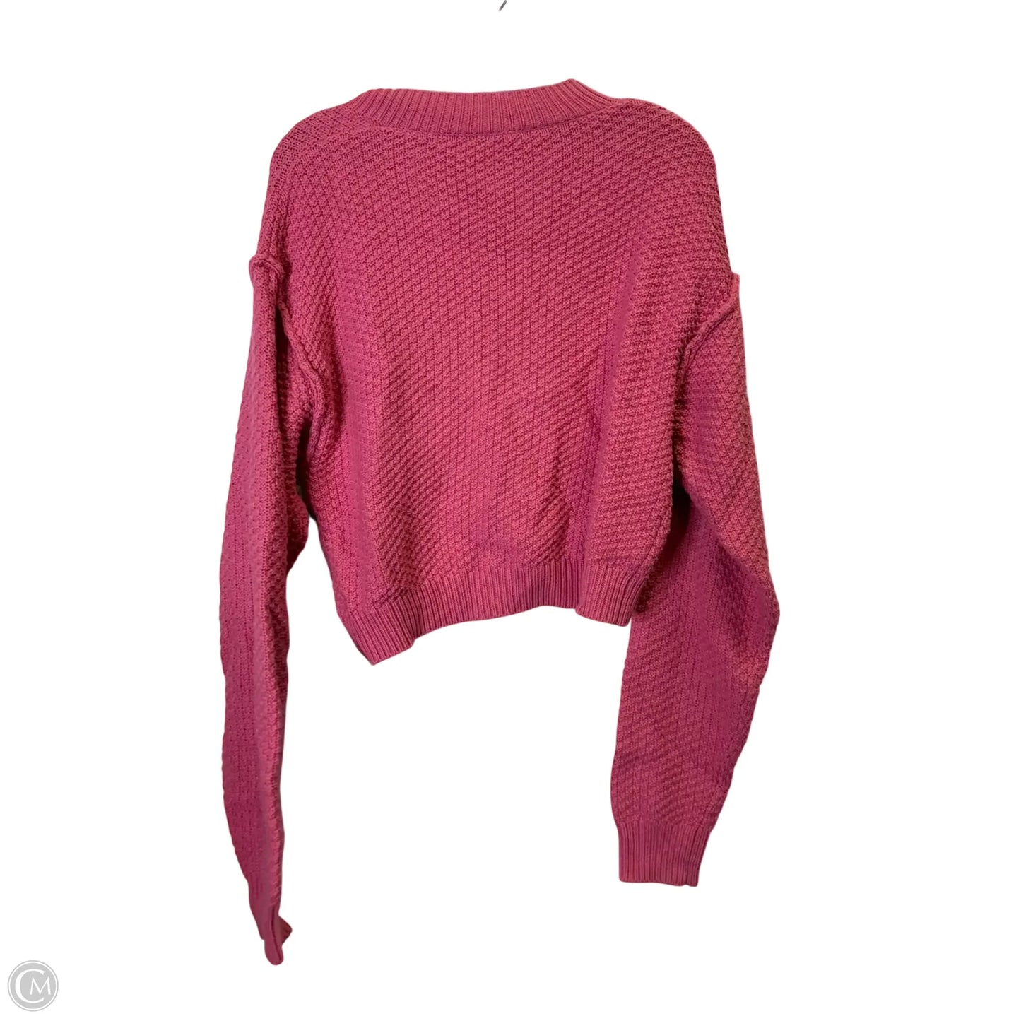 Sweater Cardigan By Free People In Pink, Size: S