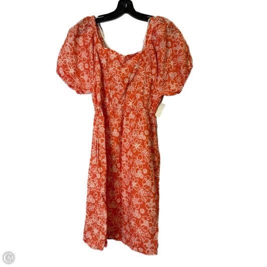 Dress Casual Short By Clothes Mentor In Orange, Size: S