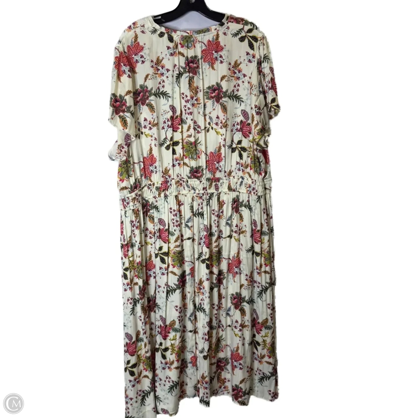 Dress Casual Maxi By Lane Bryant In Cream, Size: 3x