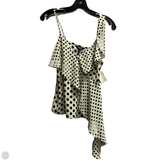 Top Sleeveless By Express In White, Size: Xxs