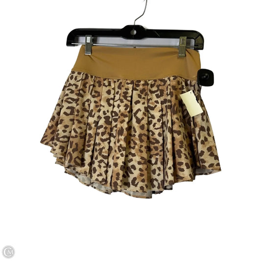 Athletic Skirt By Offline By Aerie In Animal Print, Size: M