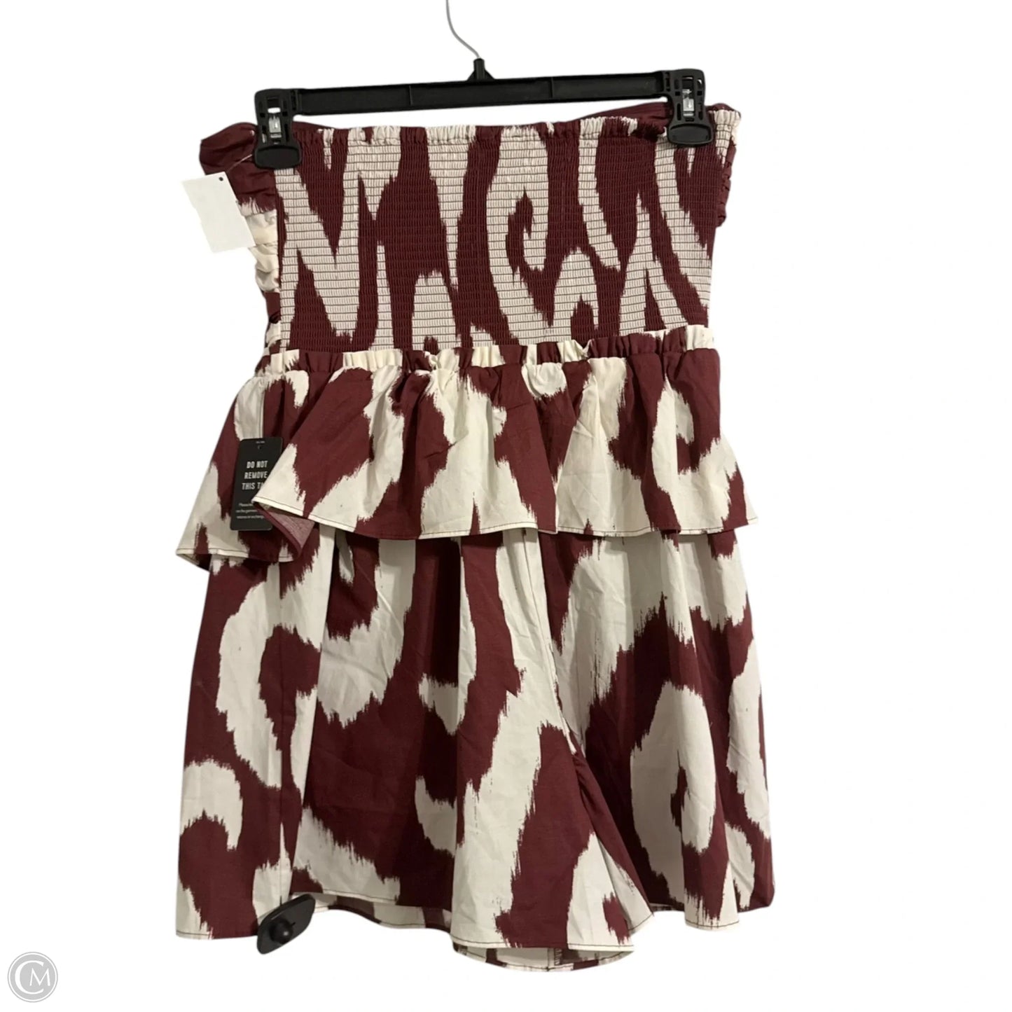 Romper By Express In Red, Size: M