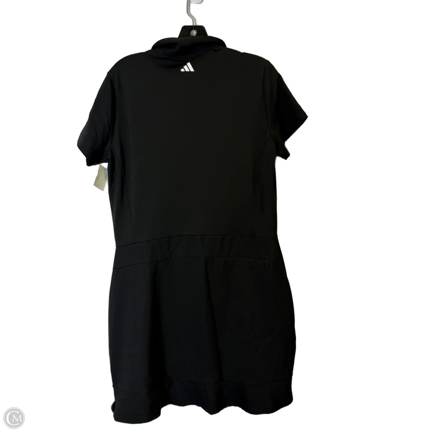 Athletic Dress By Adidas In Black, Size: L