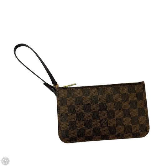 Wristlet Luxury Designer By Louis Vuitton, Size: Small