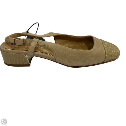 Shoes Heels Block By Donald Pliner In Tan, Size: 8