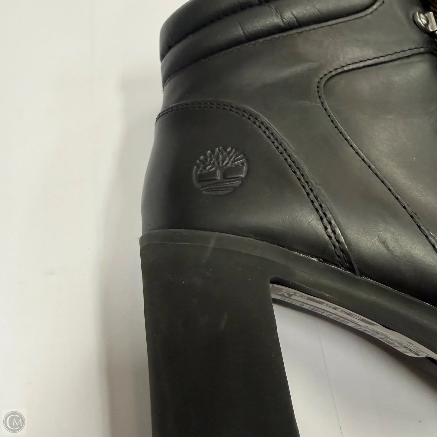 Boots Ankle Heels By Timberland In Black, Size: 8