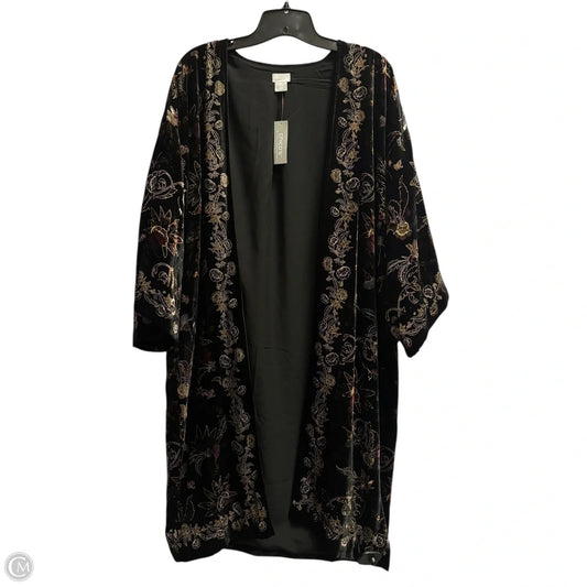 Cardigan By Chicos In Black, Size: M