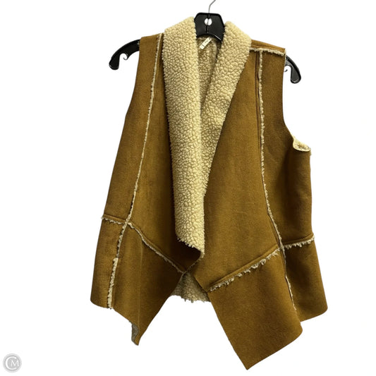 Vest Faux Fur & Sherpa By Willow & Clay In Silver, Size: 0