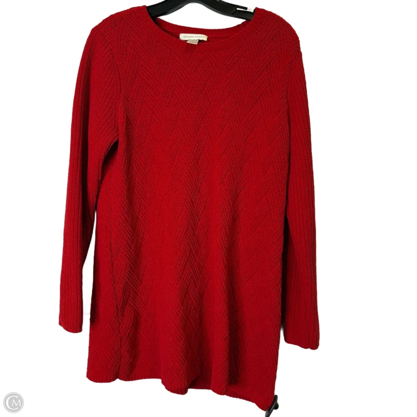 Sweater By Christopher And Banks In Red, Size: M