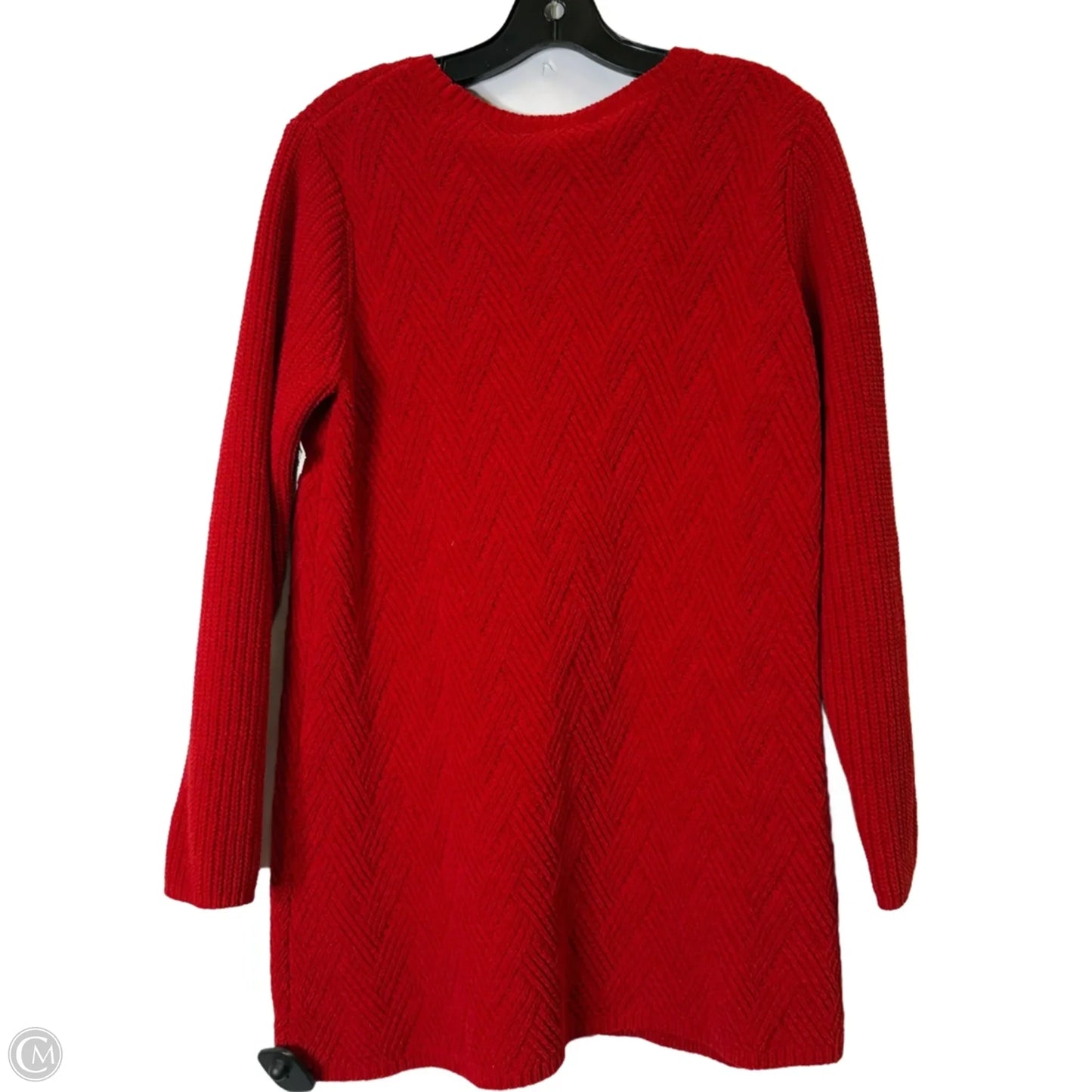 Sweater By Christopher And Banks In Red, Size: M