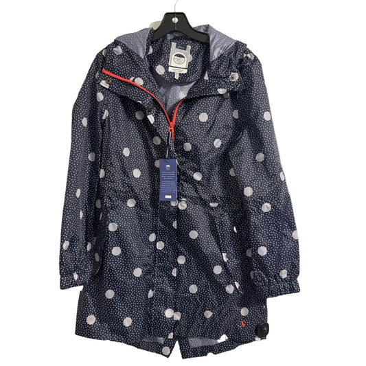 Coat Raincoat By Clothes Mentor In Navy, Size: 6