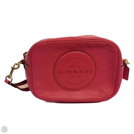 Crossbody Designer By Coach, Size: Medium