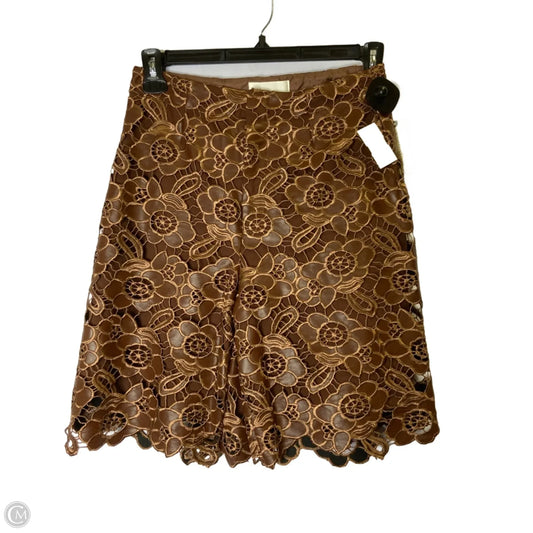 Shorts By Anthropologie In Brown, Size: 4