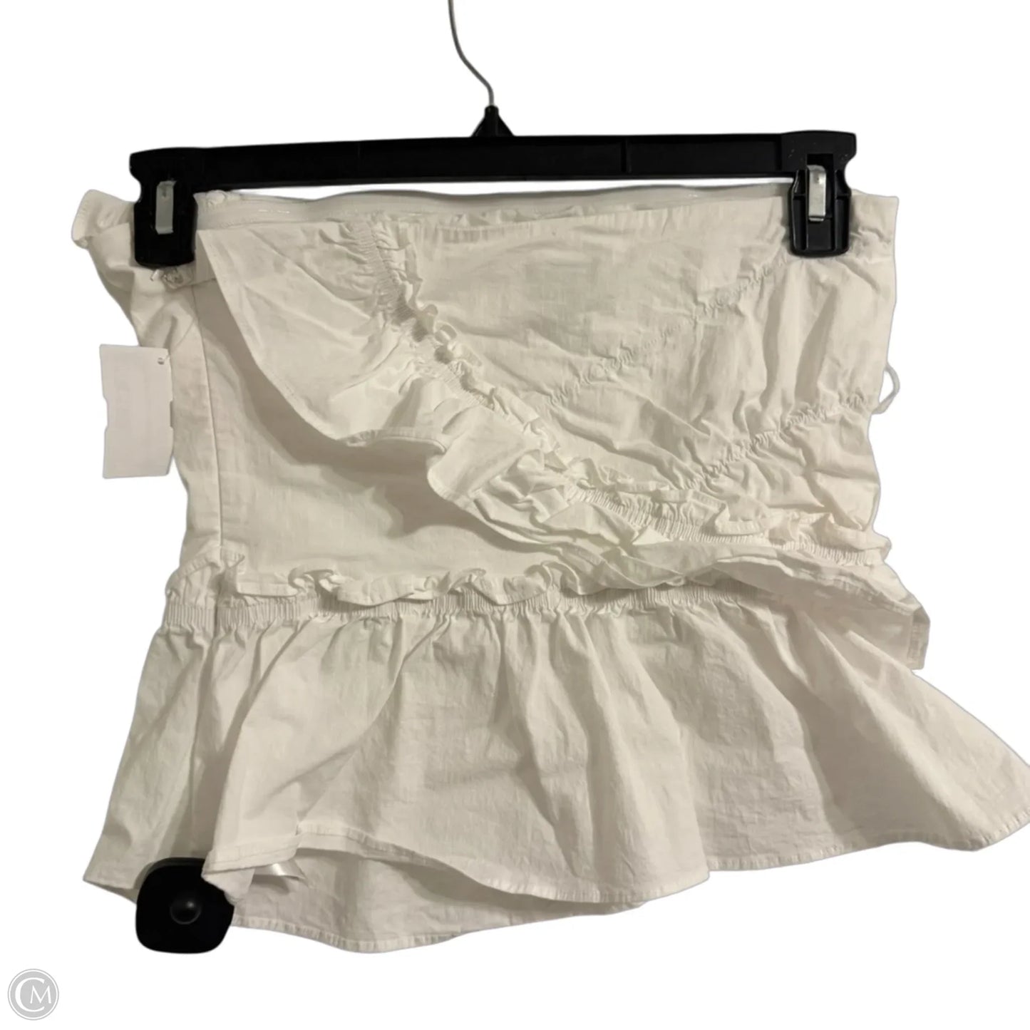 Top Sleeveless By Cmc In White, Size: M