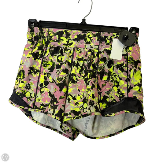 Athletic Shorts By Lululemon In Multi-colored, Size: 2