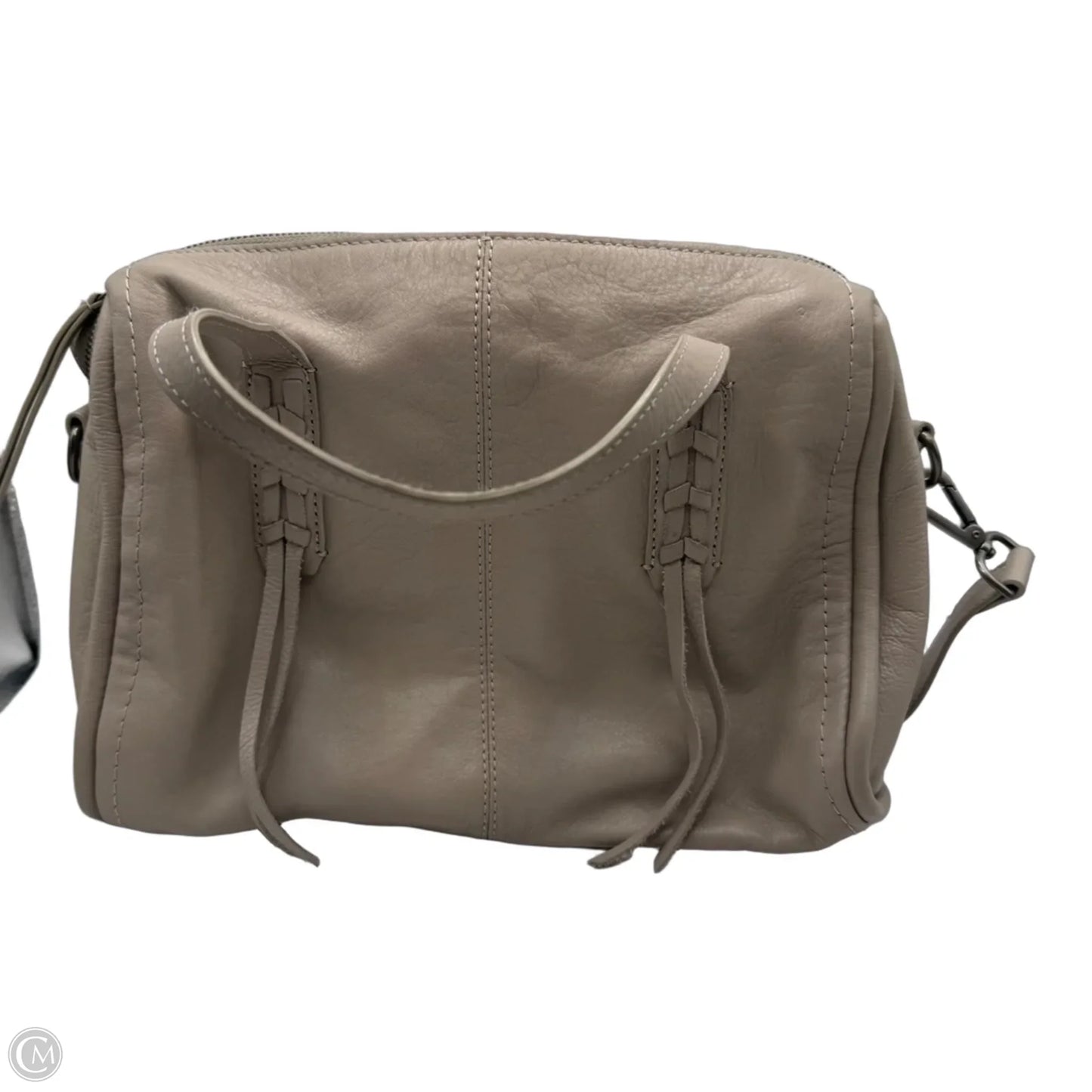 Handbag Leather By Lucky Brand, Size: Medium