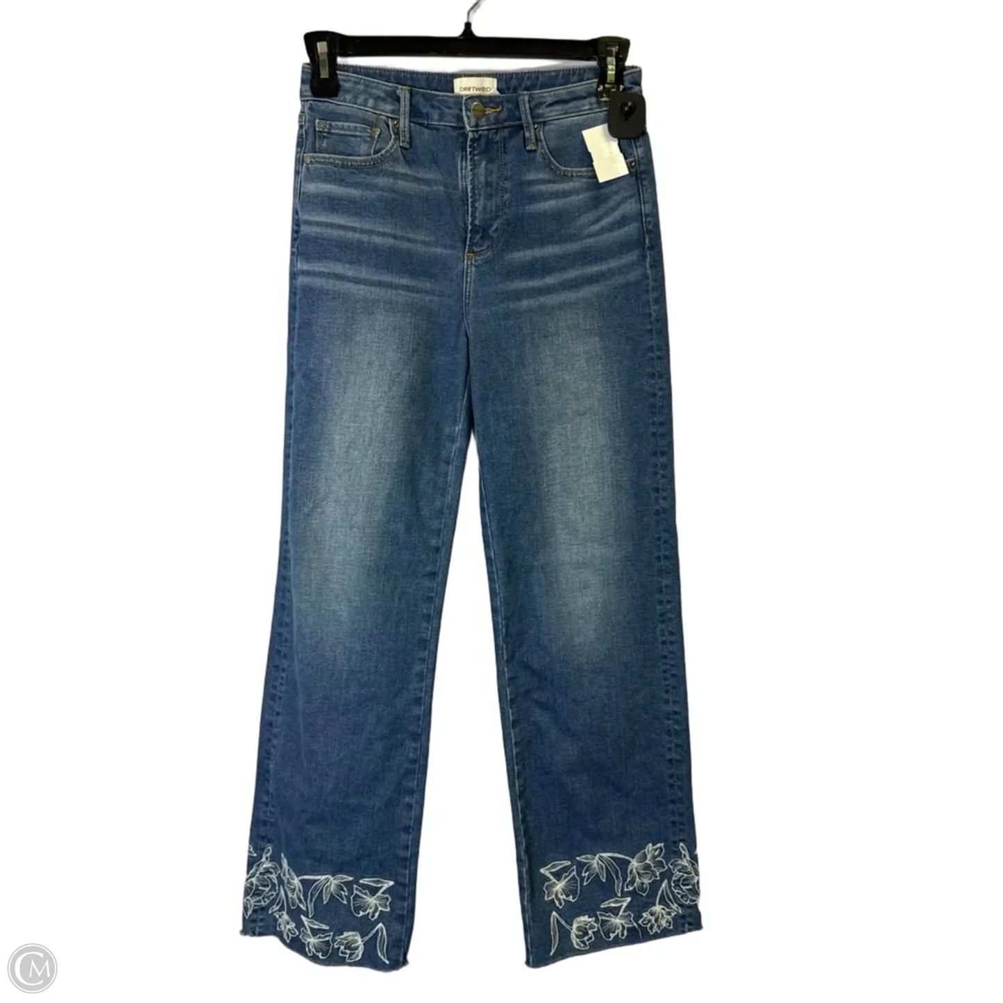 Jeans Wide Leg By Driftwood In Blue Denim, Size: 2