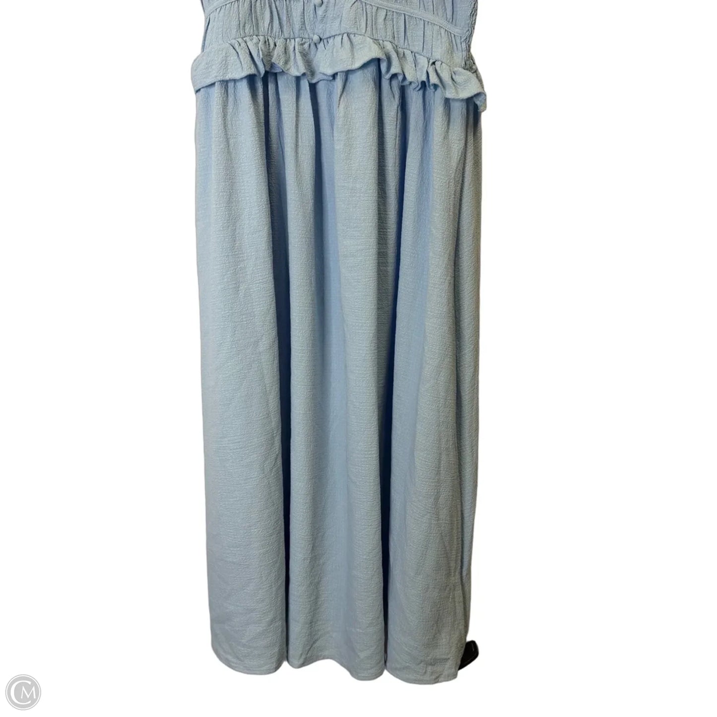 Dress Casual Midi By Shein In Blue, Size: L