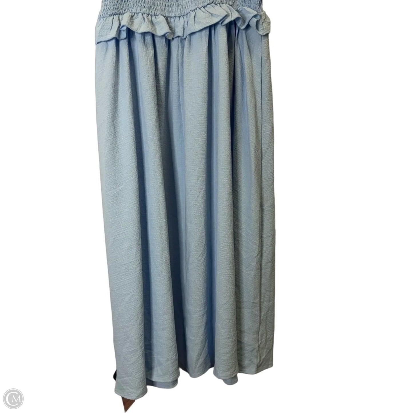 Dress Casual Midi By Shein In Blue, Size: L