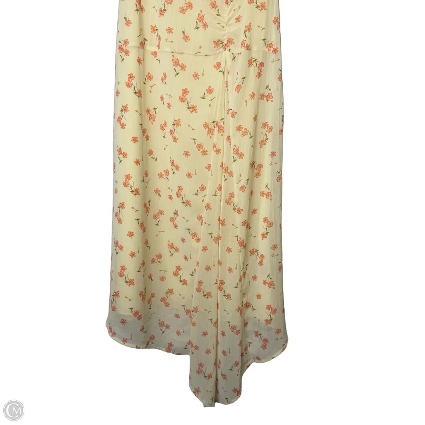Dress Party Long By Afrm In Cream, Size: S