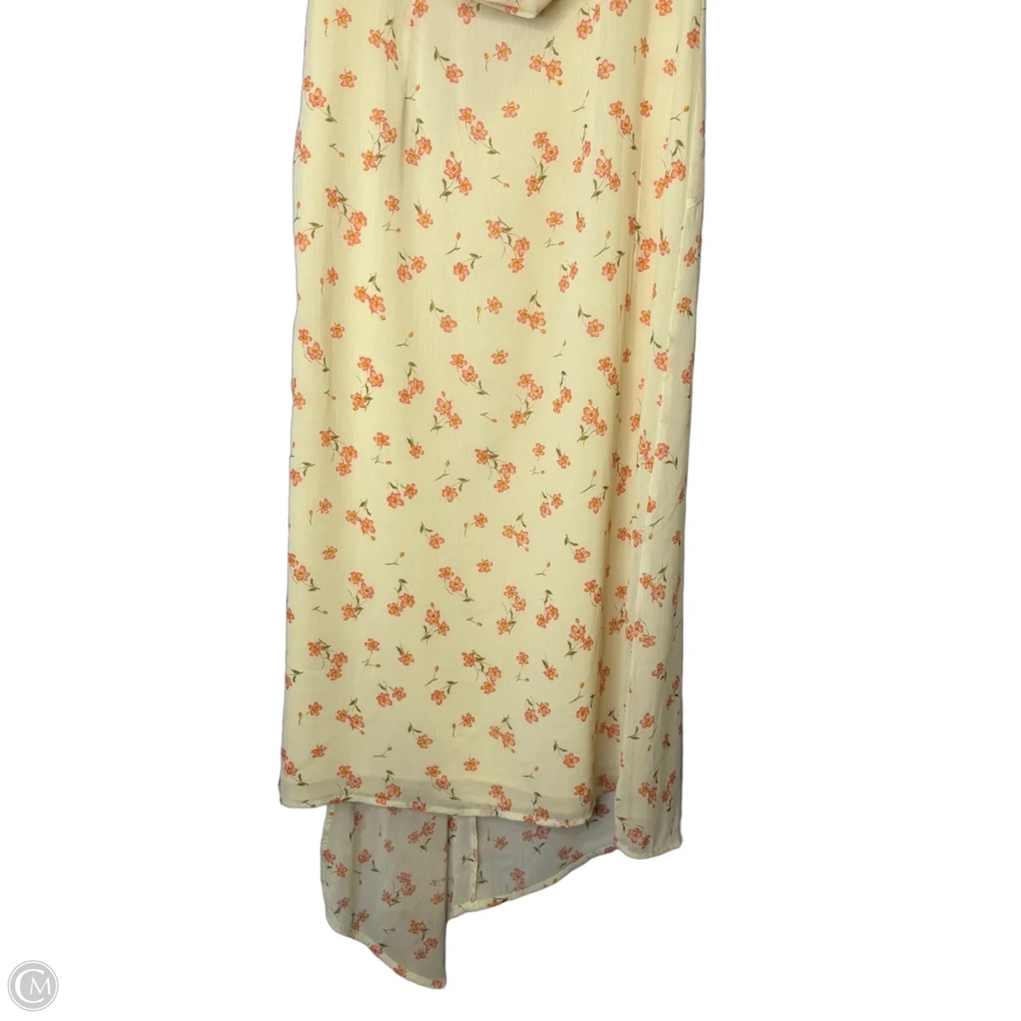 Dress Party Long By Afrm In Cream, Size: S