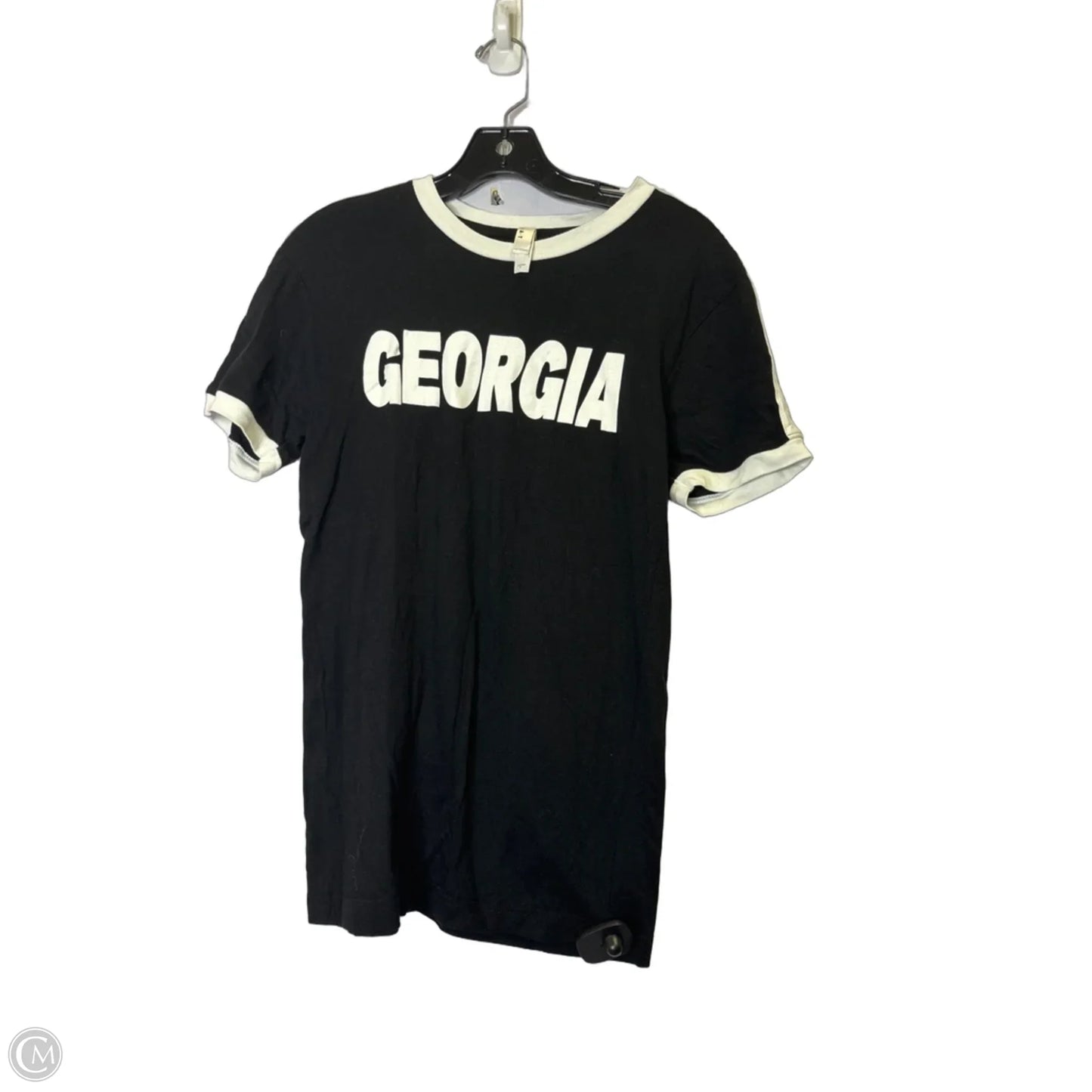 Top Short Sleeve Basic By Clothes Mentor In Black, Size: S