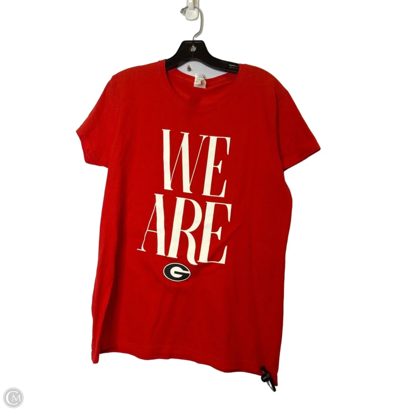 Top Short Sleeve Basic By Gildan In Red, Size: L