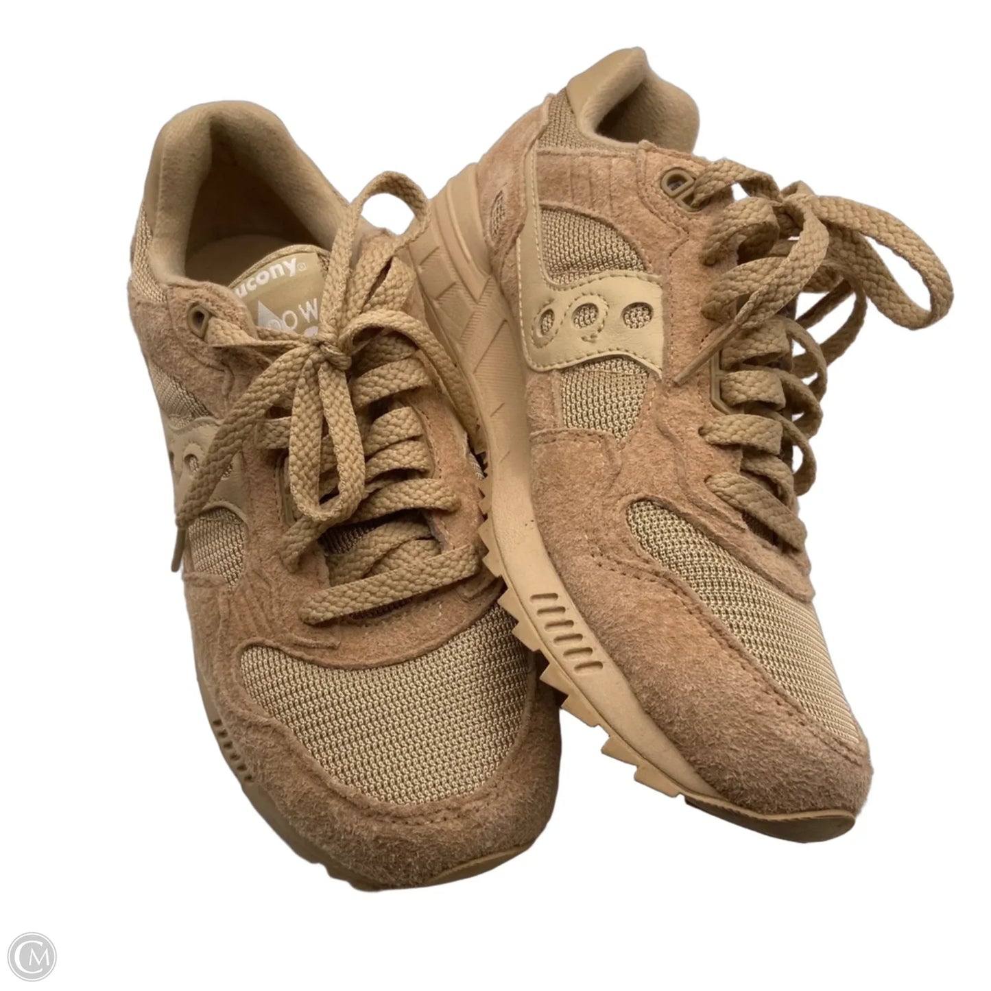 Shoes Sneakers By Saucony In Tan, Size: 6