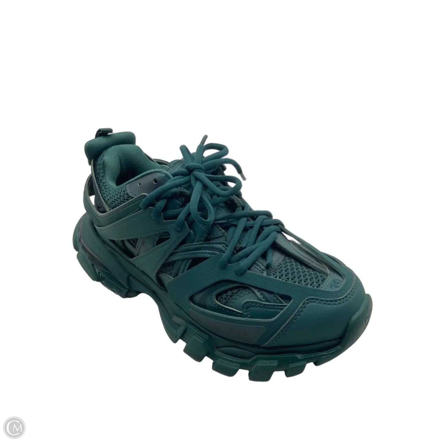Shoes Luxury Designer By Balenciaga In Green, Size: 9
