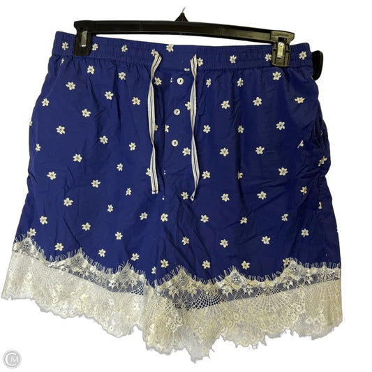 Shorts By Anthropologie In Blue, Size: M