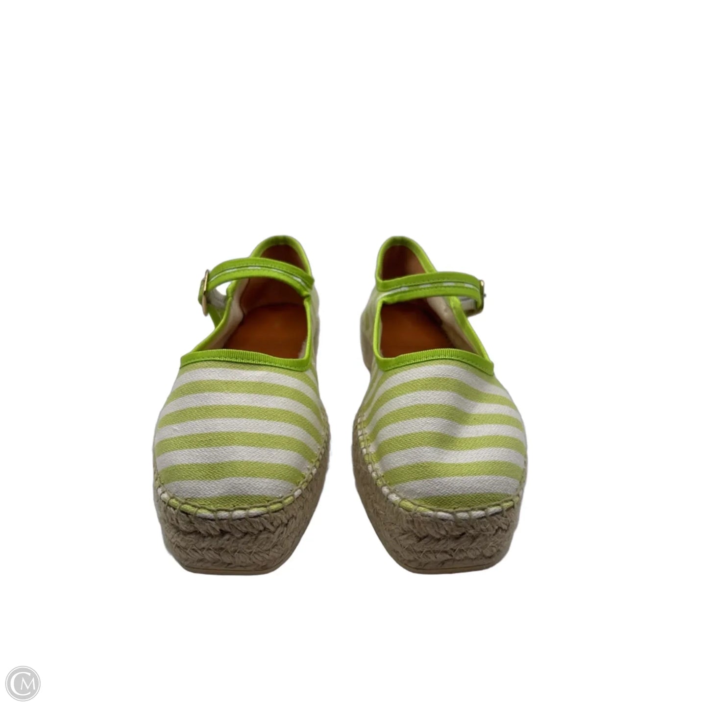 Shoes Flats By Maeve In Green, Size: 9