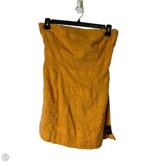 Top Sleeveless By Free People In Orange, Size: M