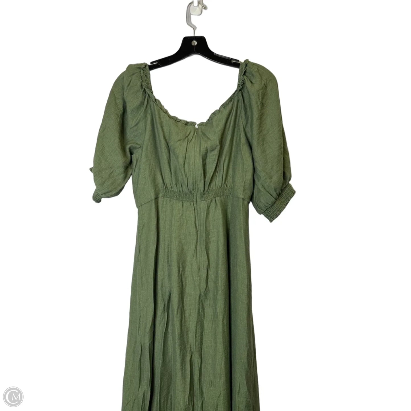 Dress Casual Maxi By Clothes Mentor In Green, Size: 10