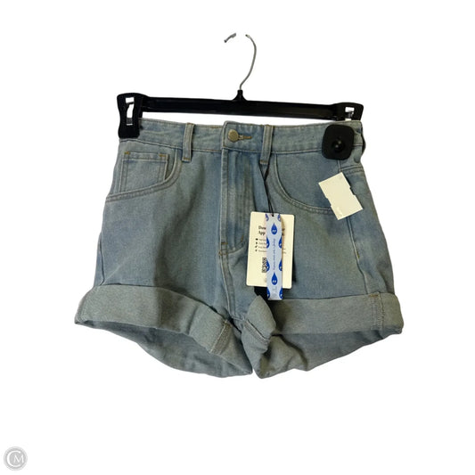 Shorts By Cider In Blue Denim, Size: Xxs