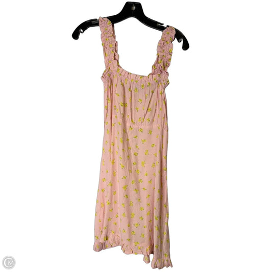 Dress Casual Short By Faithfull The Brand In Pink, Size: 4