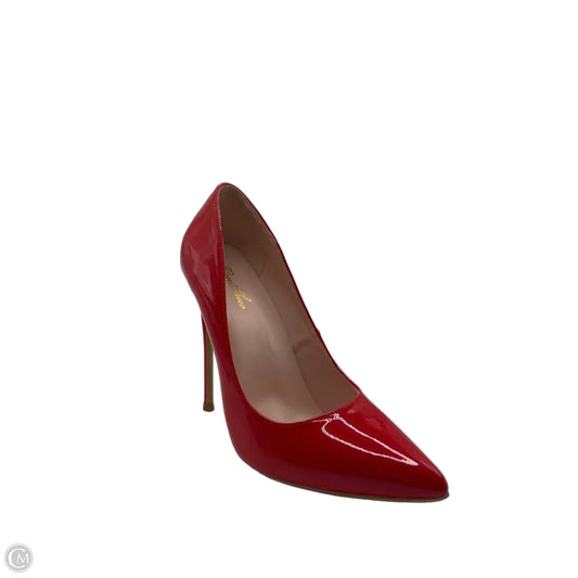 Shoes Heels Stiletto By Clothes Mentor In Red, Size: 8