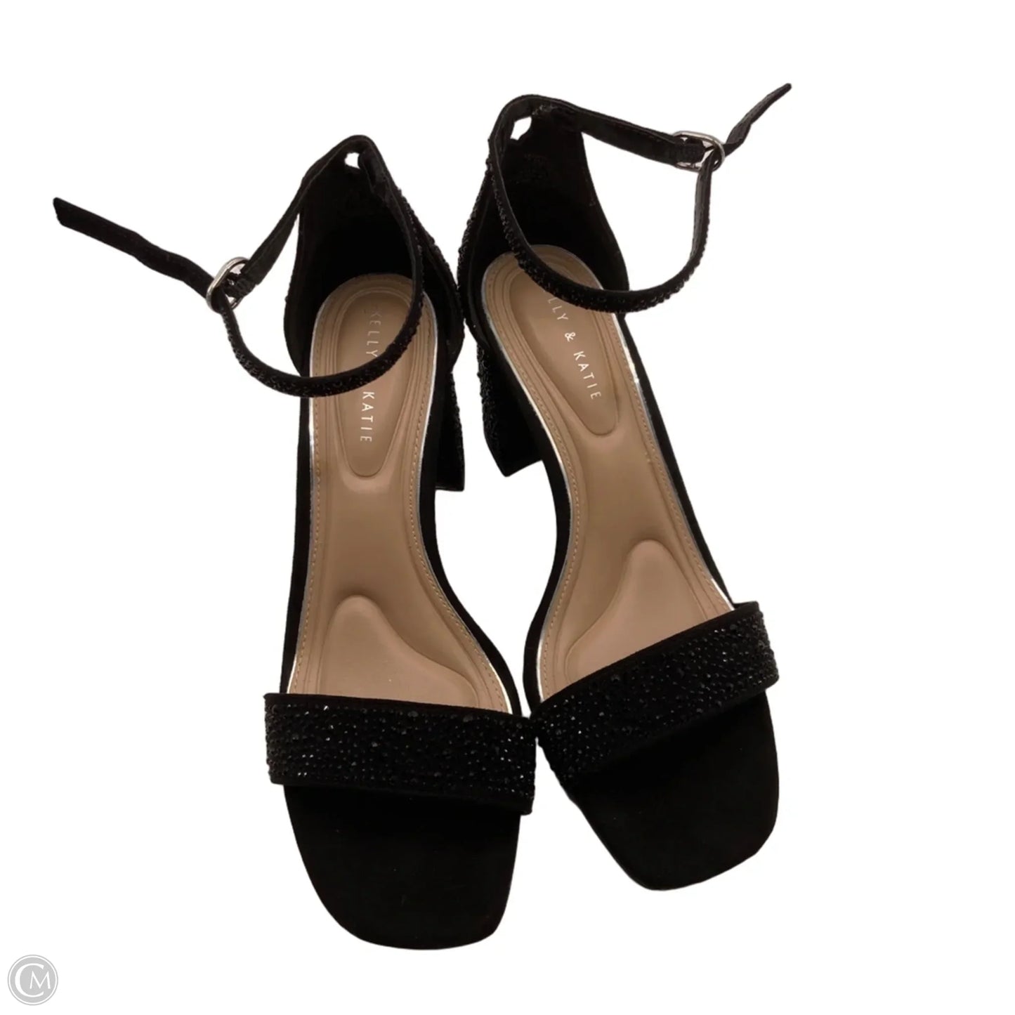 Shoes Heels Block By Kelly And Katie In Black, Size: 7.5