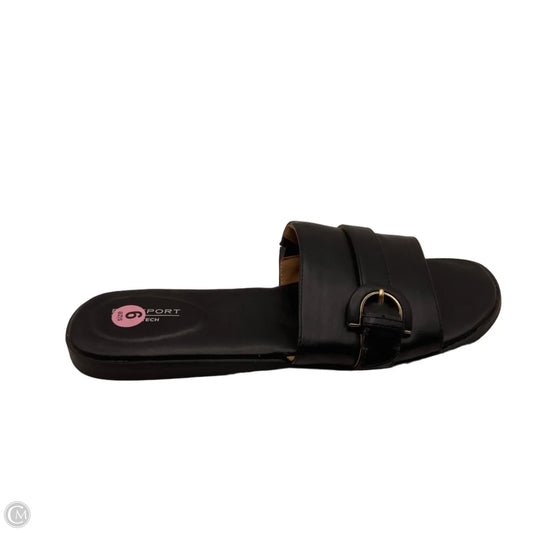 Sandals Flats By Rockport In Black, Size: 9
