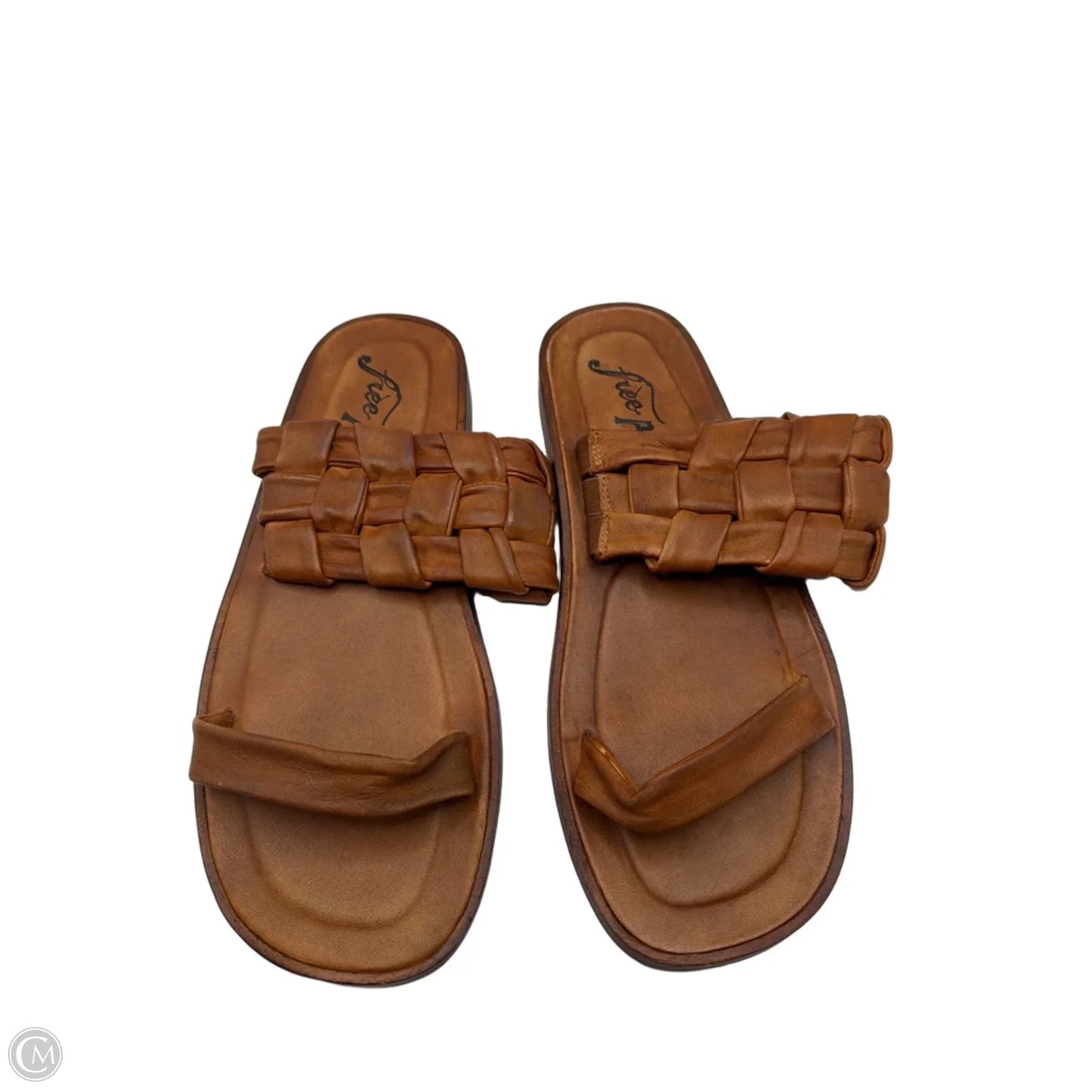 Sandals Flats By Free People In Tan, Size: 6
