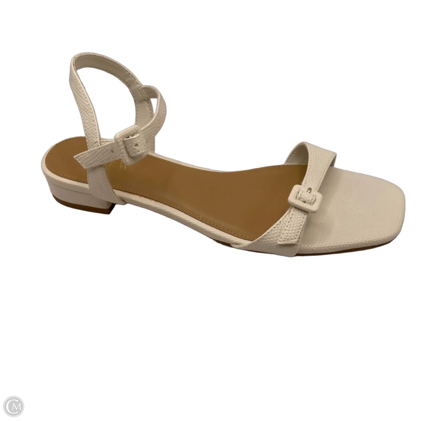 Sandals Flats By J. Crew In Cream, Size: 8.5