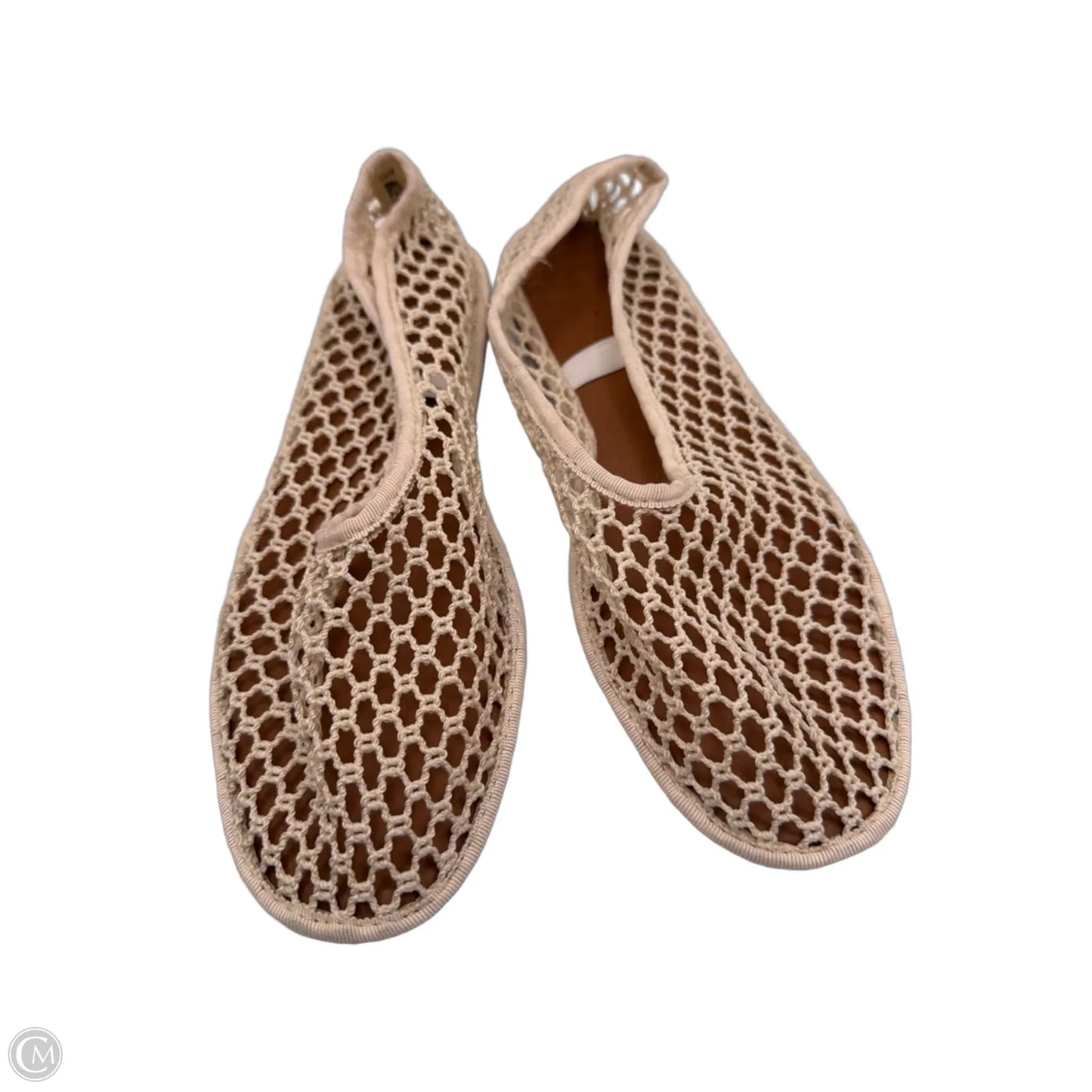 Shoes Flats By Universal Thread In Cream, Size: 7.5
