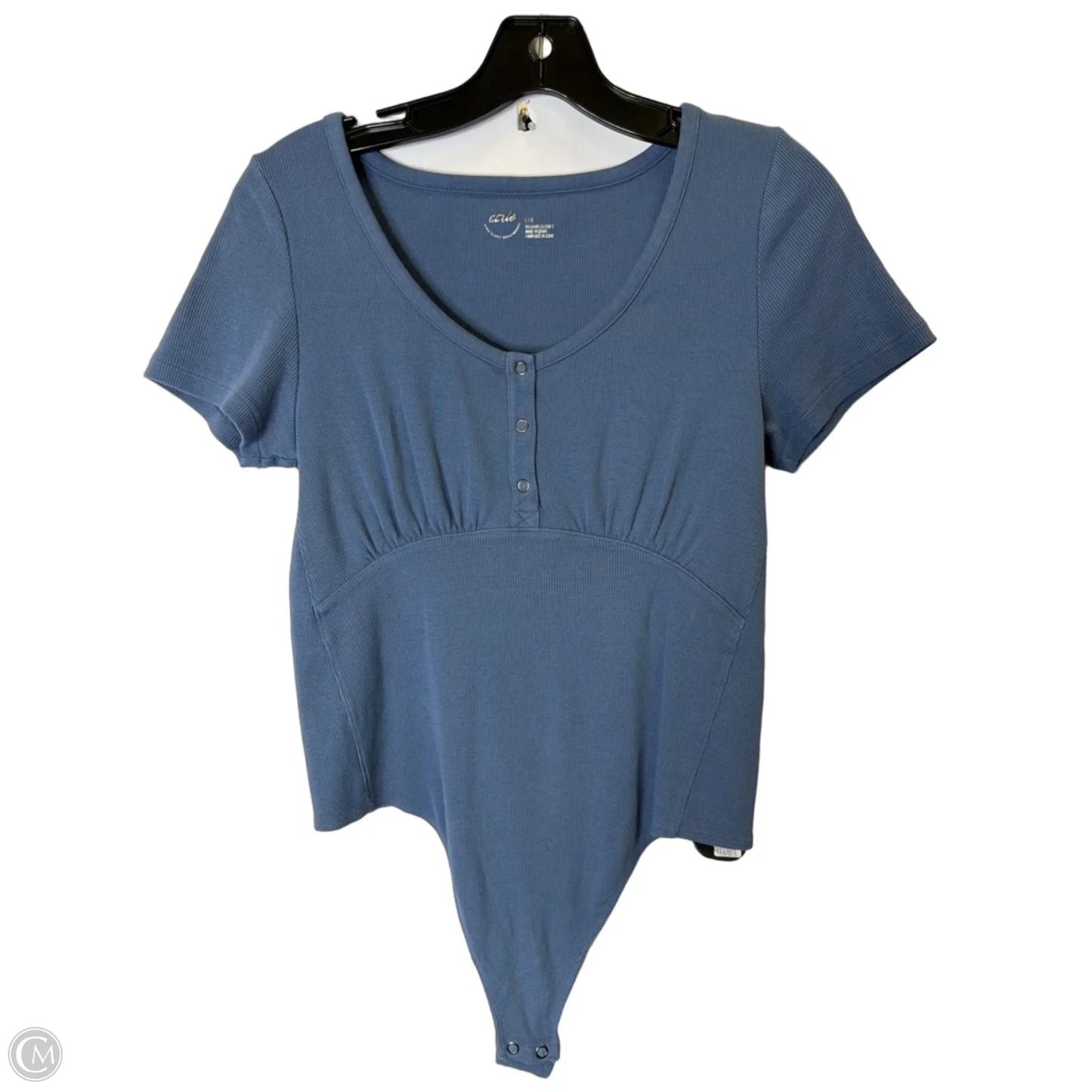Bodysuit By Aerie In Blue, Size: L
