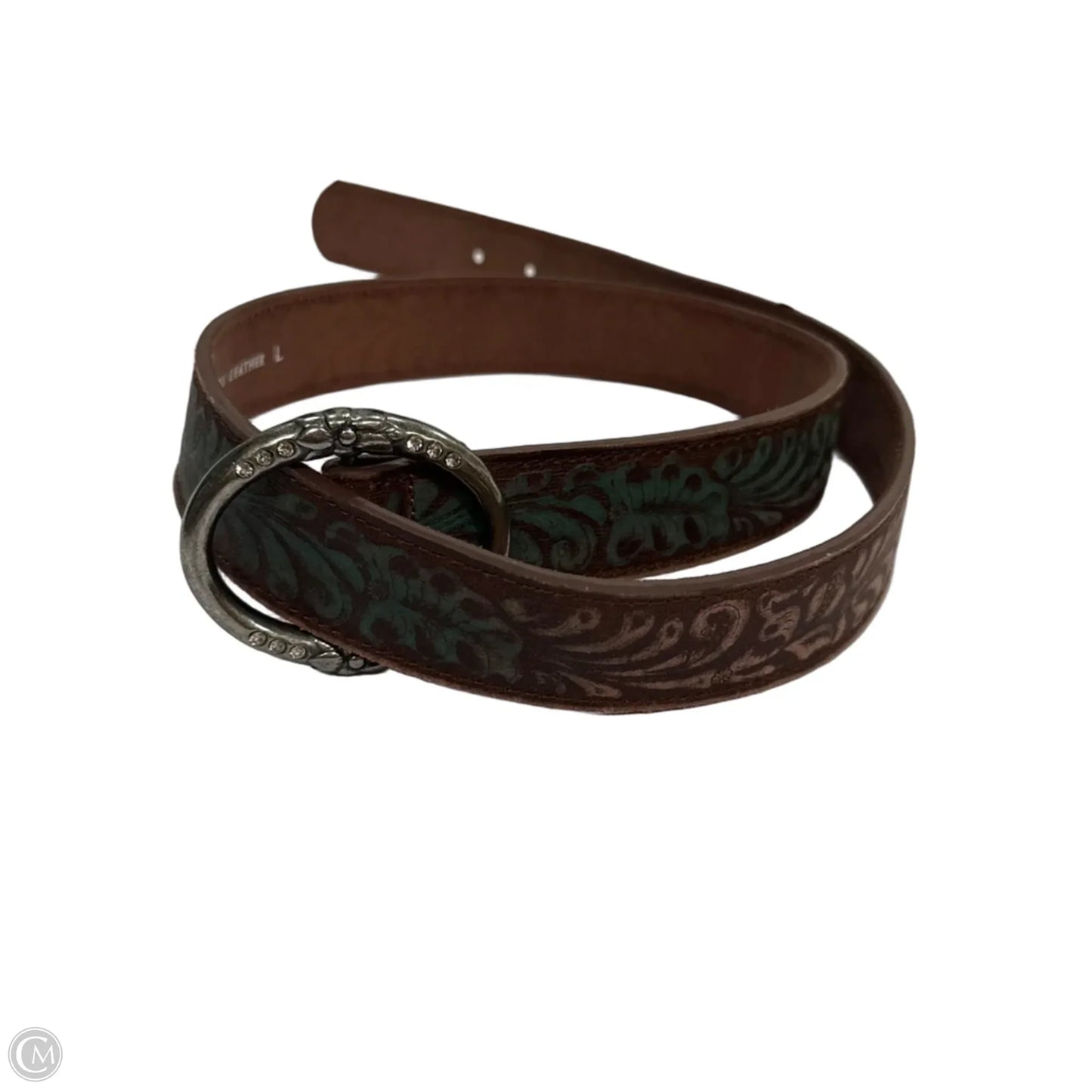 Belt Leather By Clothes Mentor, Size: Large
