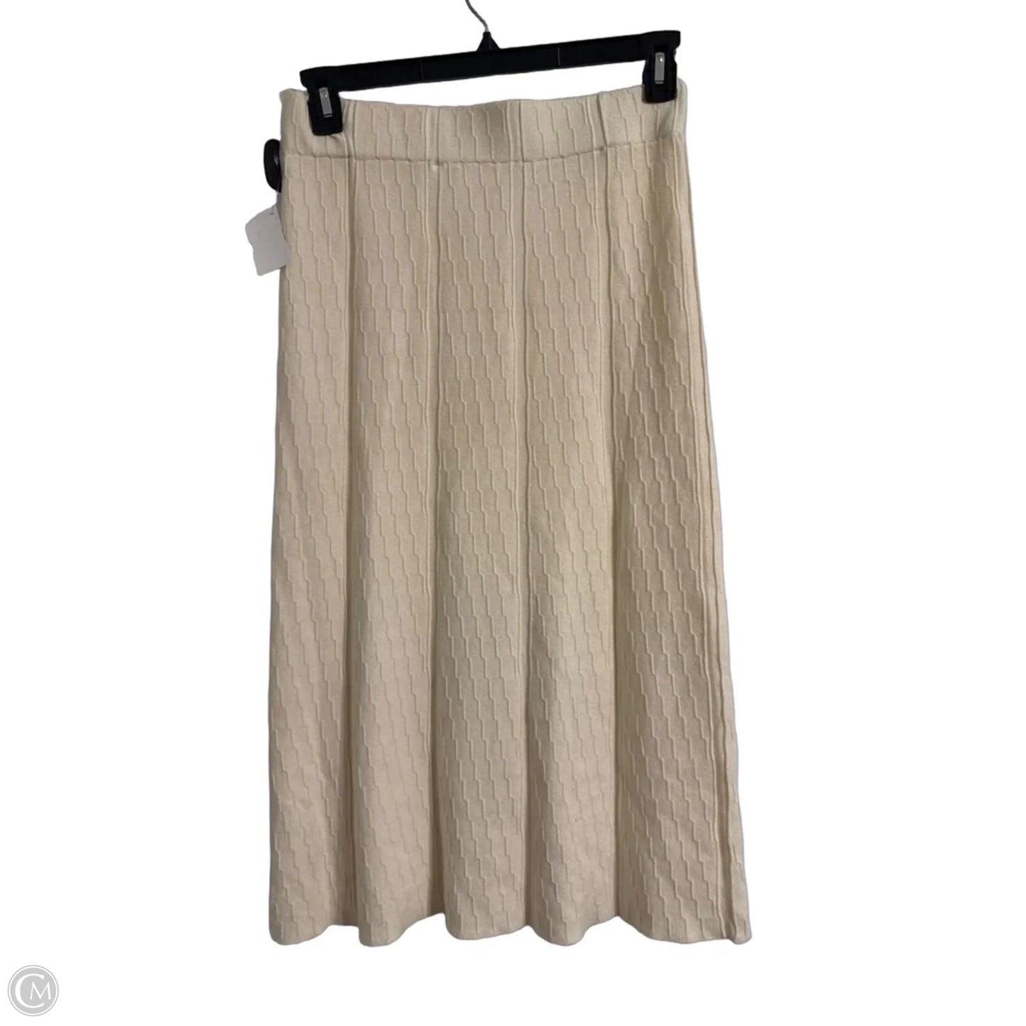 Skirt Midi By Cyrus In Cream, Size: M