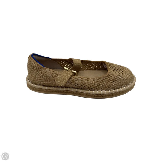 Shoes Flats By Rothys In Gold, Size: 7.5