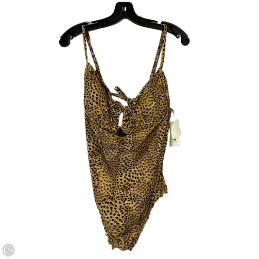 Swimsuit By Shade & Shore In Animal Print, Size: L