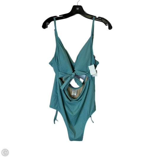 Swimsuit By Shade & Shore In Blue, Size: L